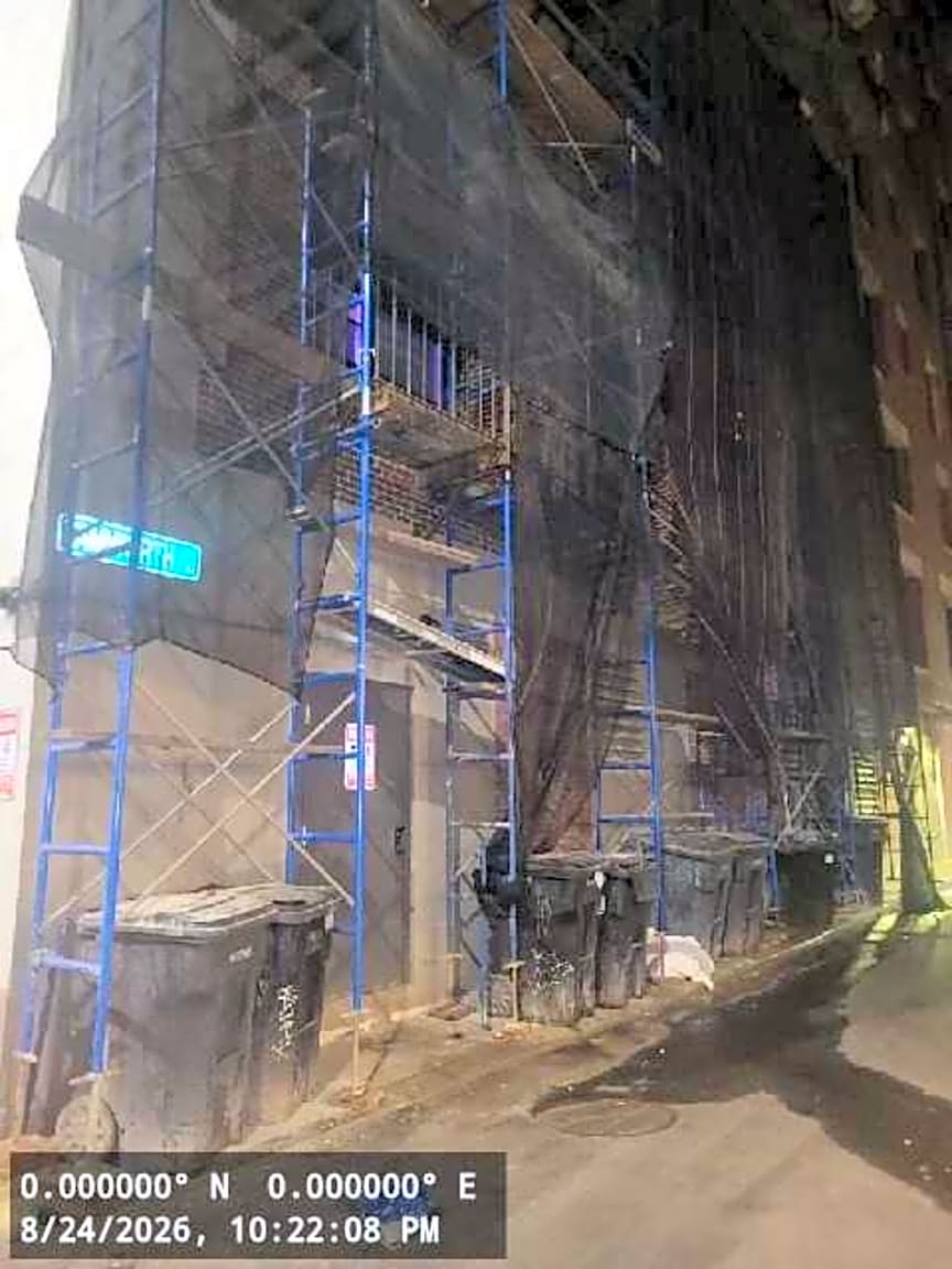 Image submitted with report