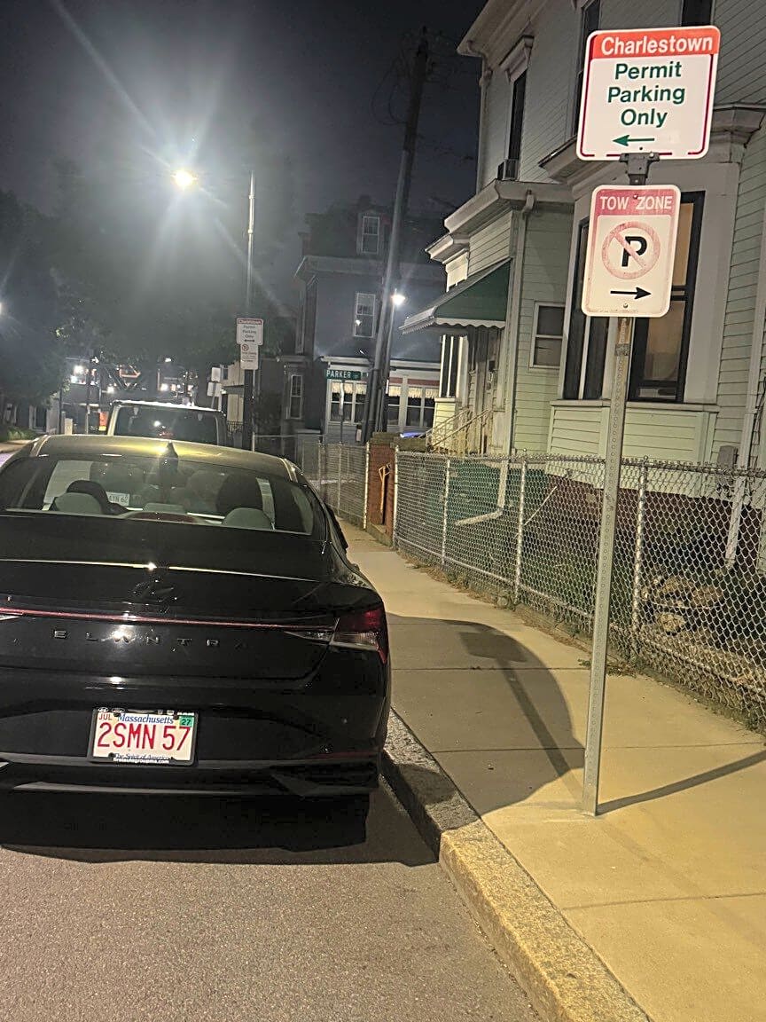 Image submitted with report