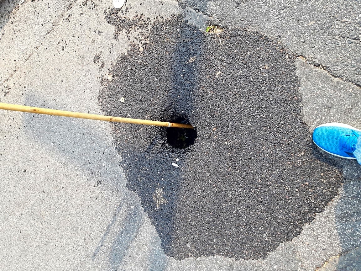 Image submitted with report