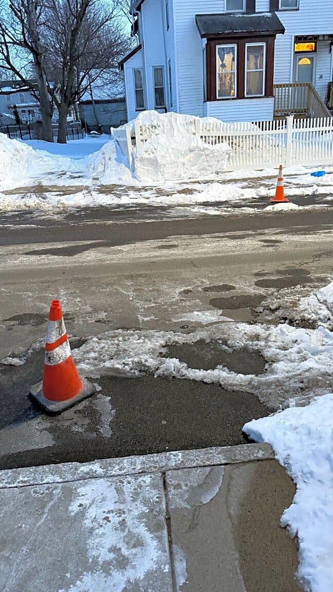 Image submitted with report