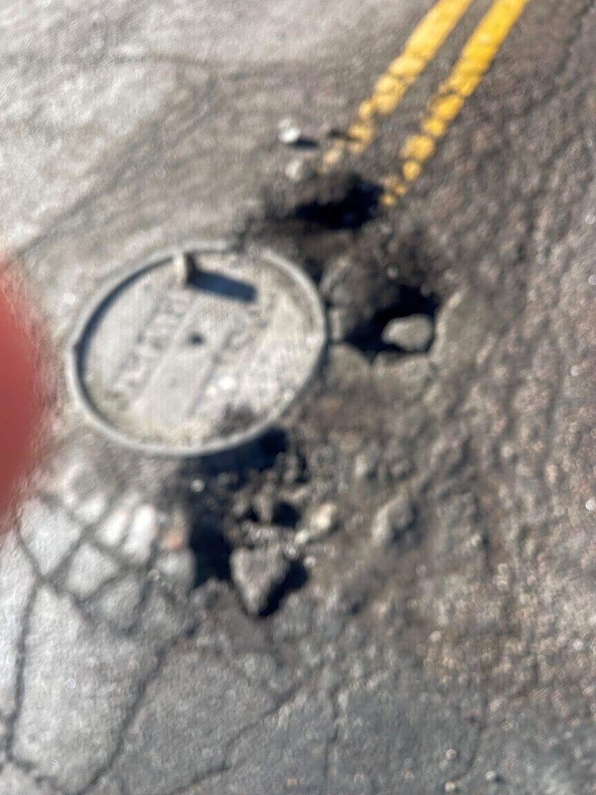 Image submitted with report