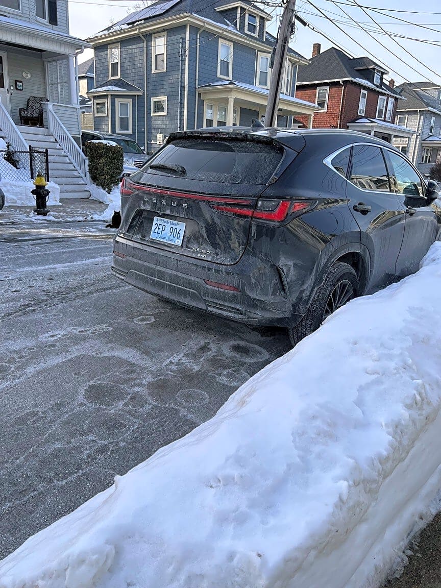 Image submitted with report