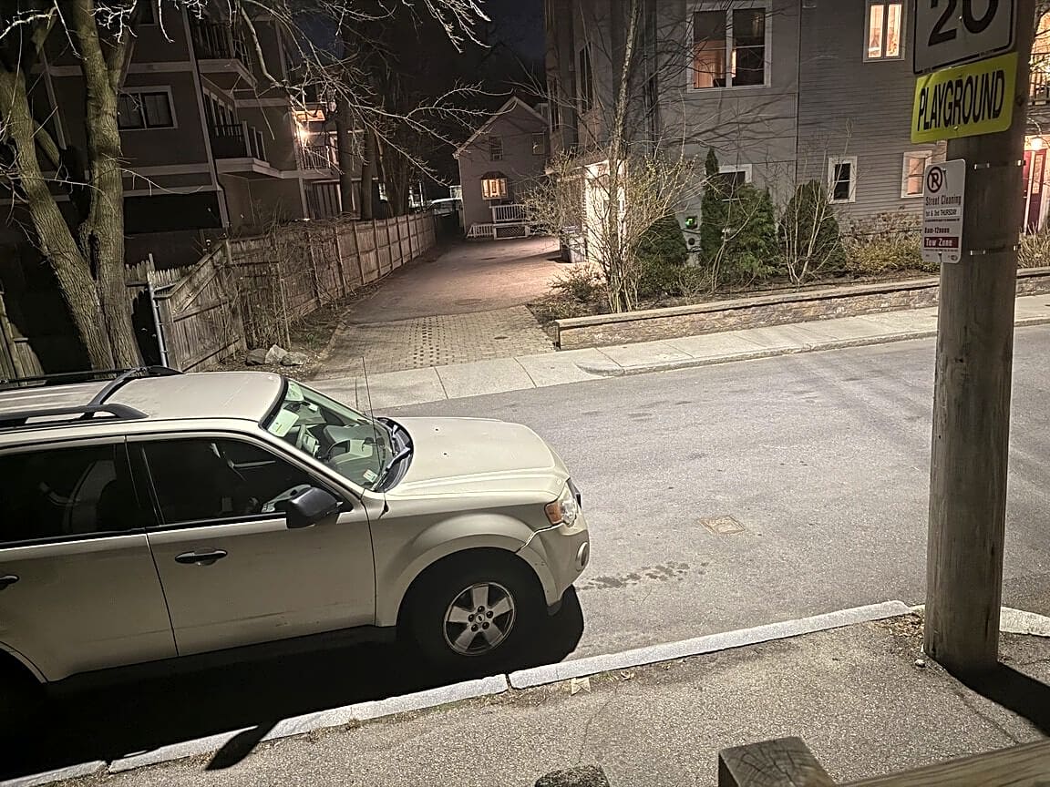 Image submitted with report