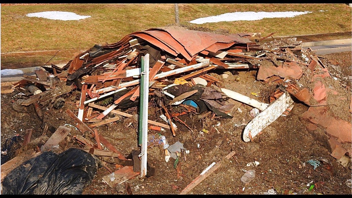 Image submitted with report