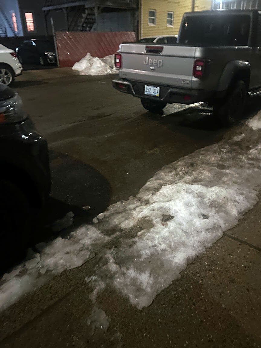 Image submitted with report