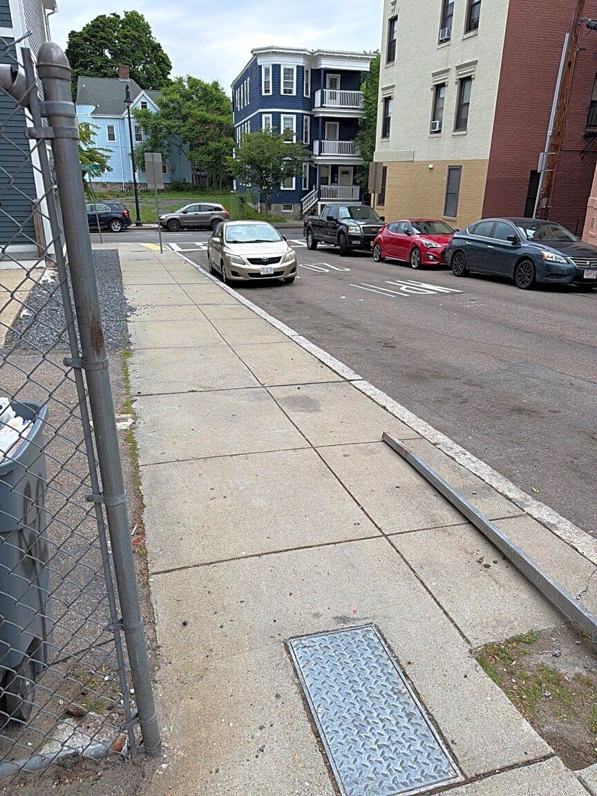 Image submitted with report