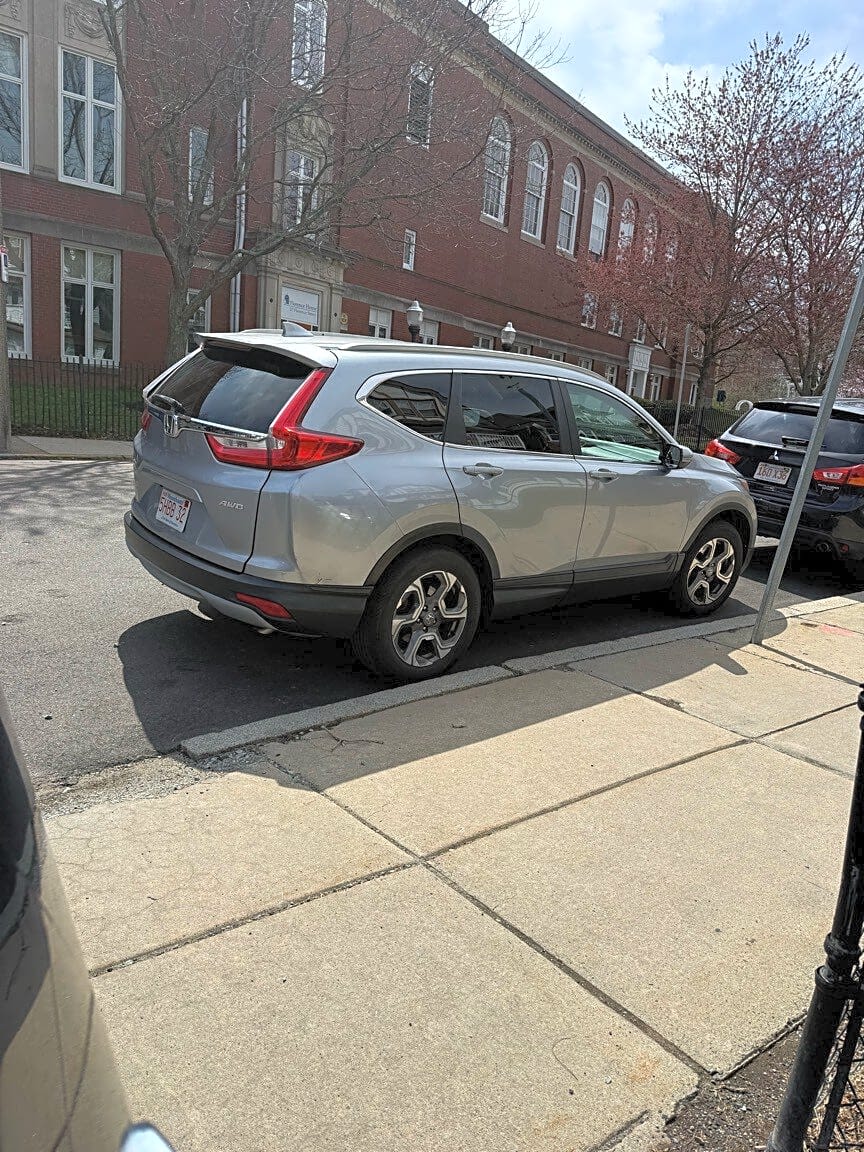 Image submitted with report