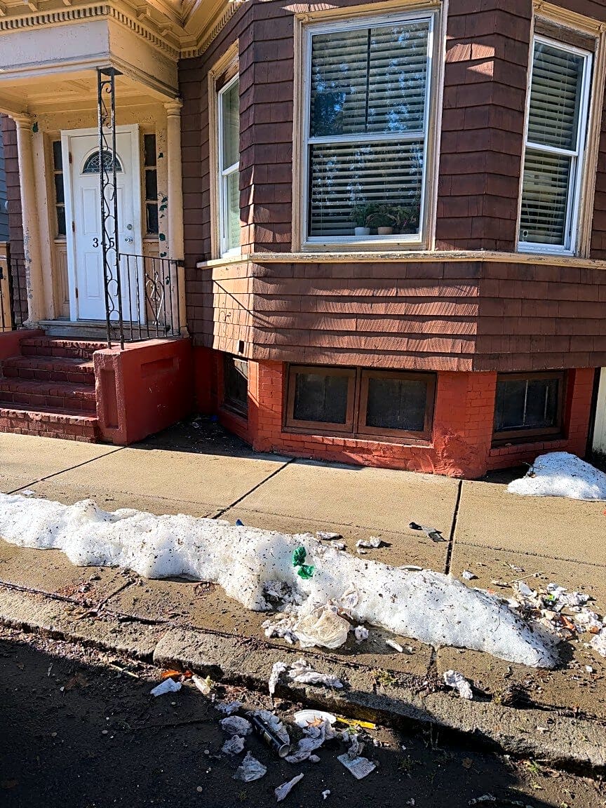 Image submitted with report