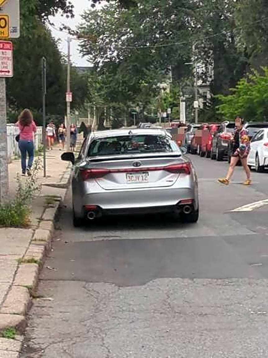 Image submitted with report