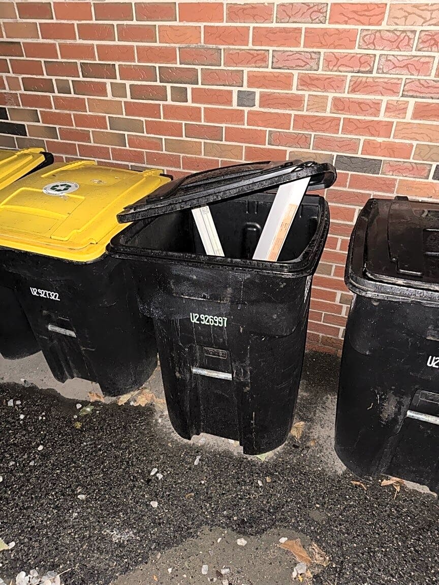 Image submitted with report
