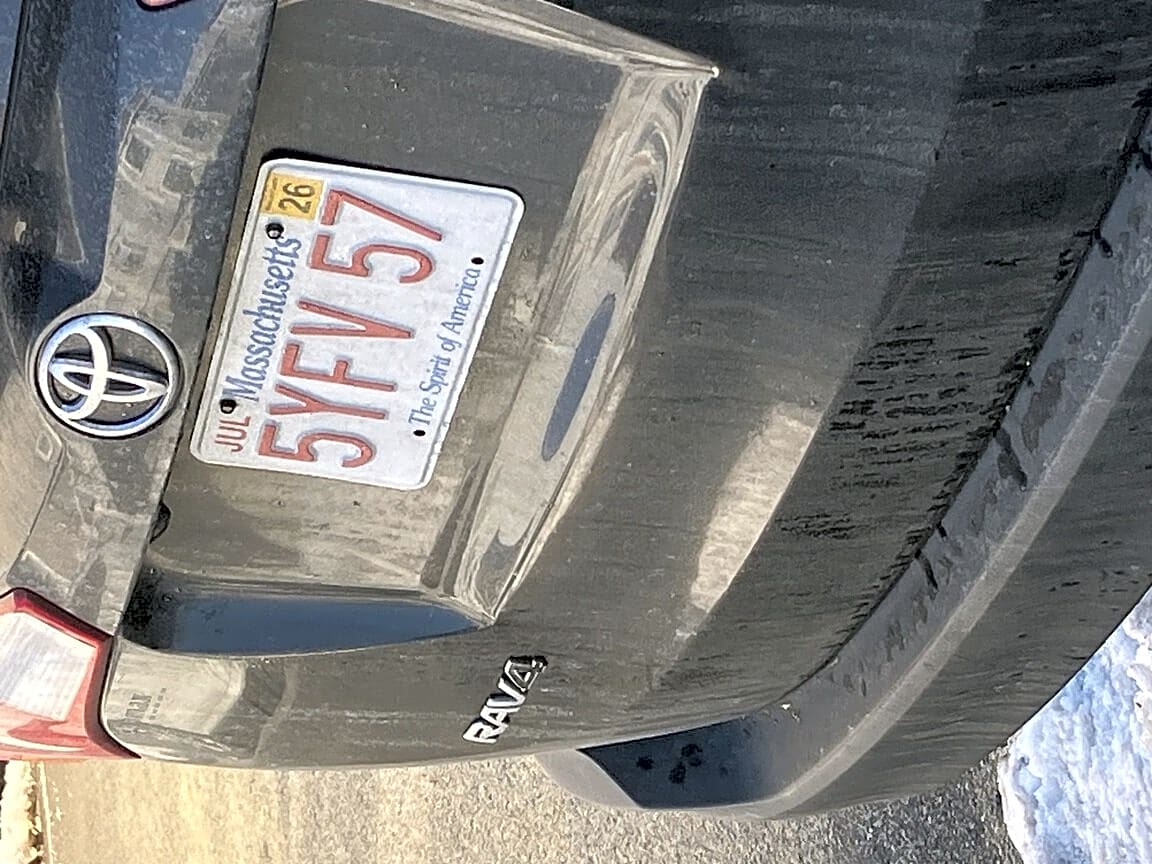 Image submitted with report