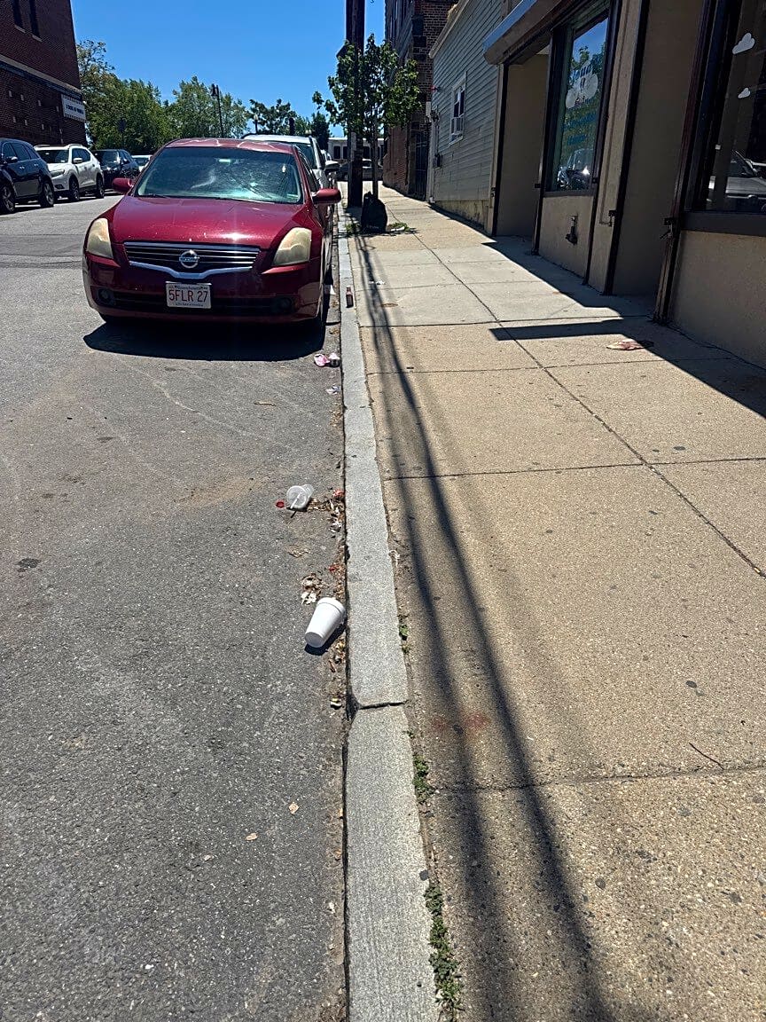 Image submitted with report
