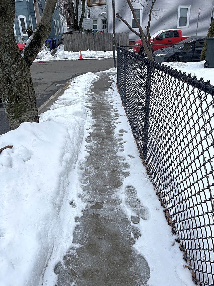 Image submitted with report