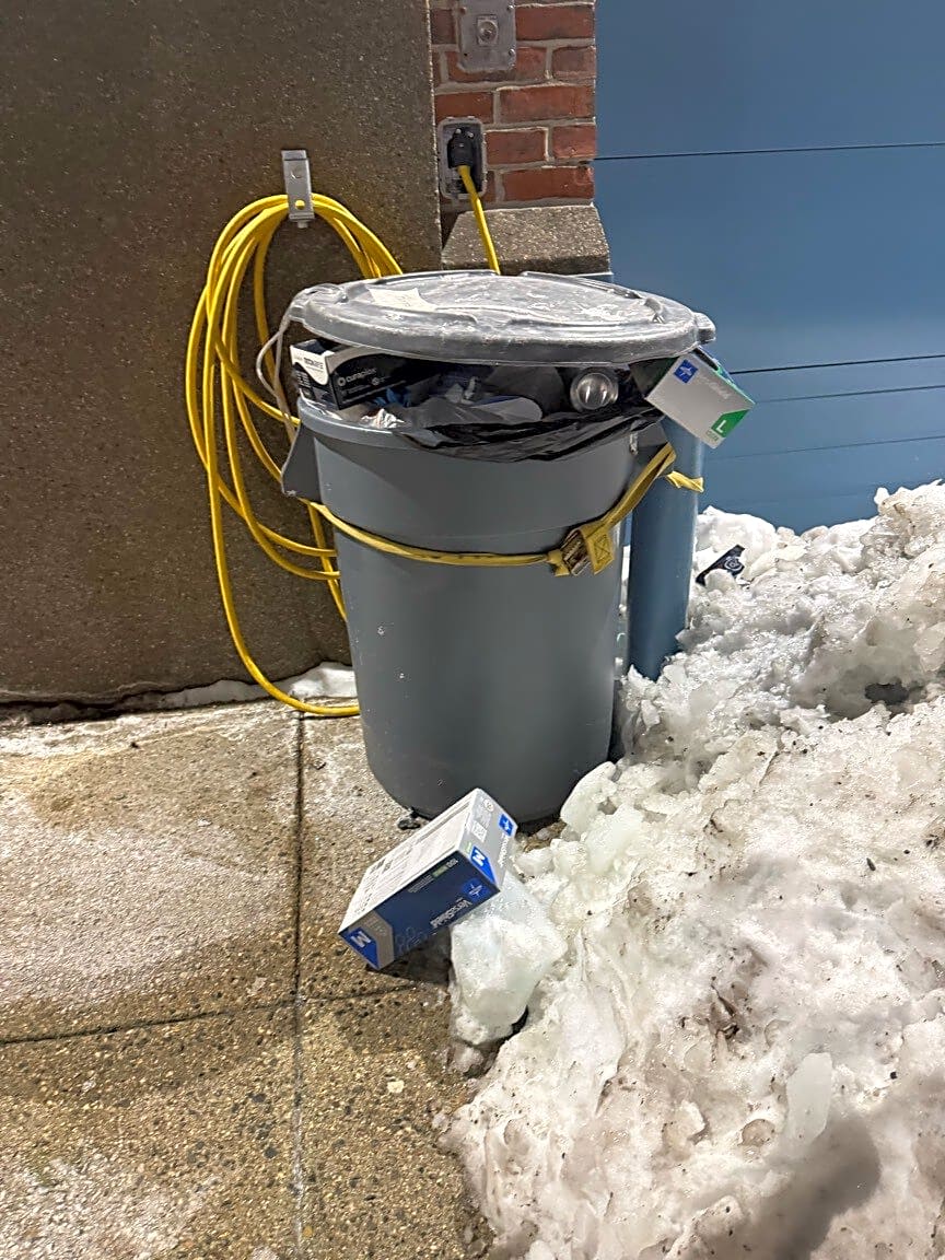 Image submitted with report