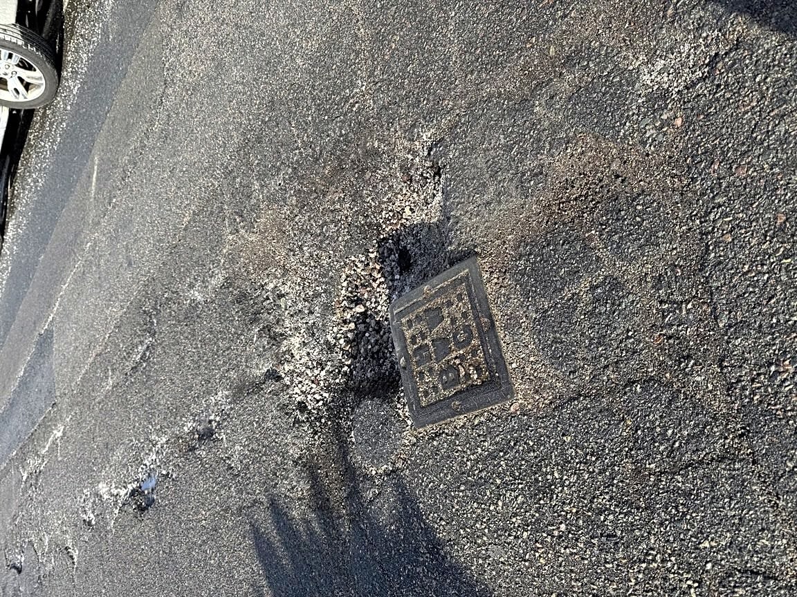 Image submitted with report