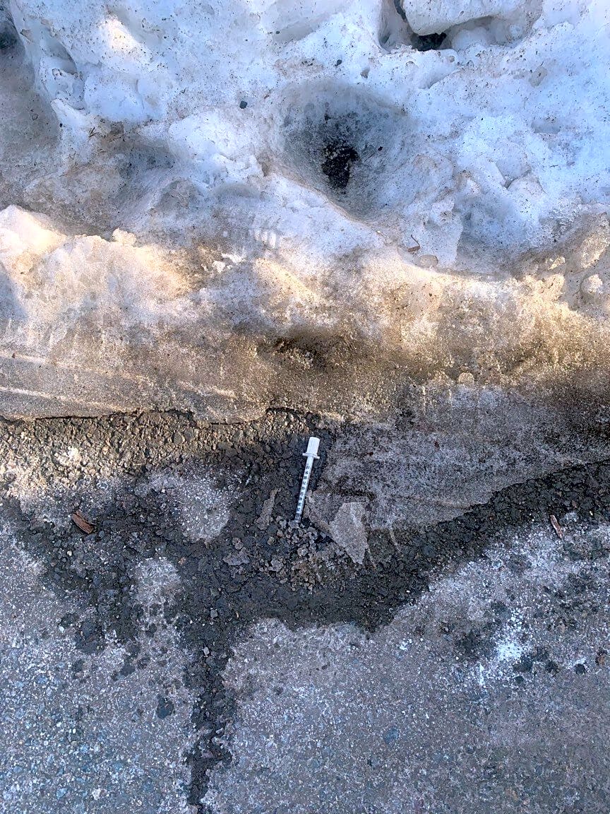 Image submitted with report