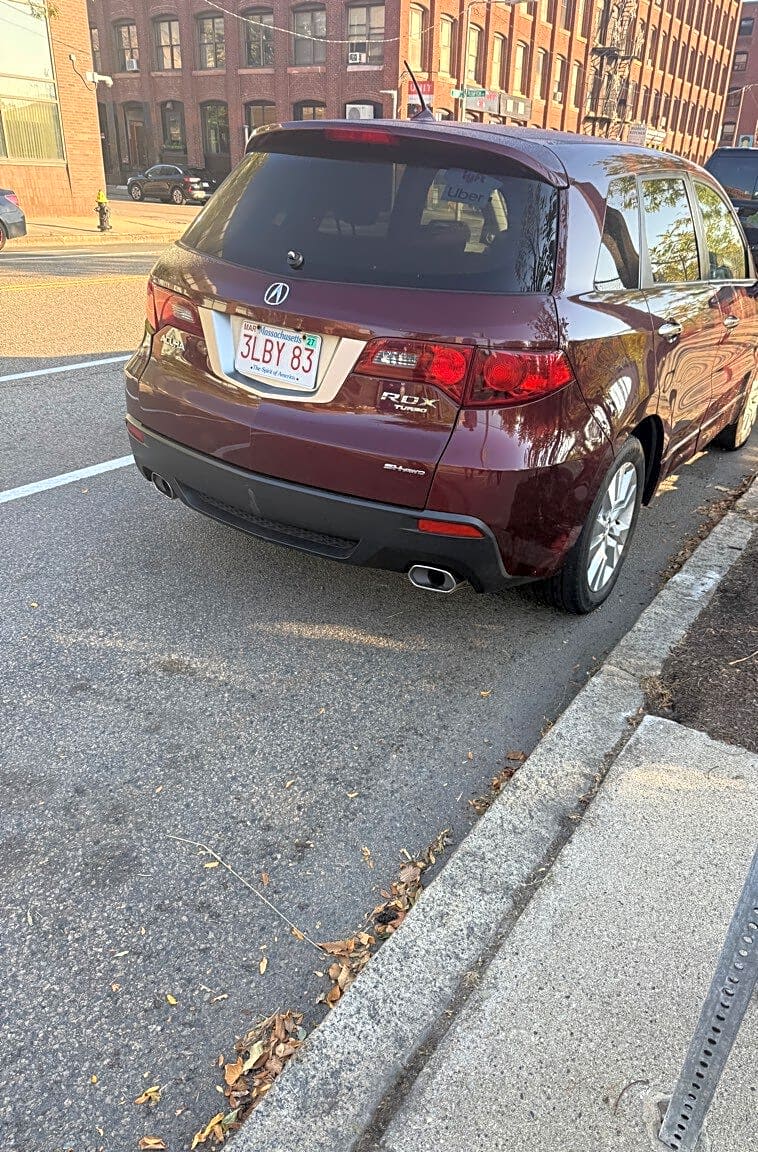 Image submitted with report