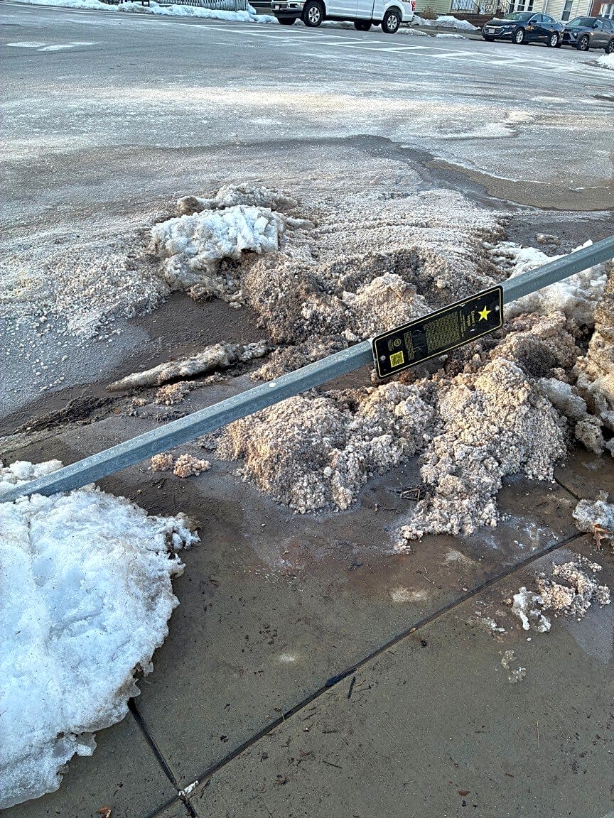 Image submitted with report