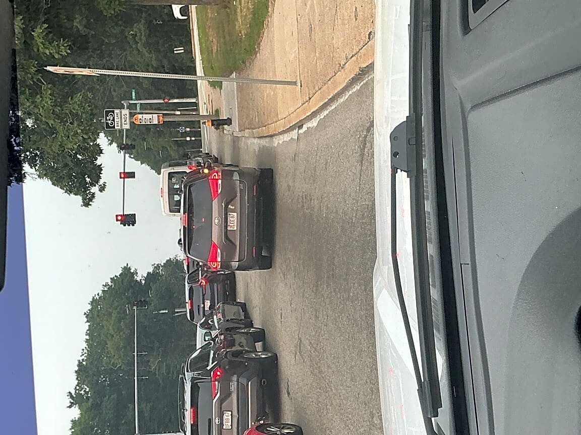 Image submitted with report