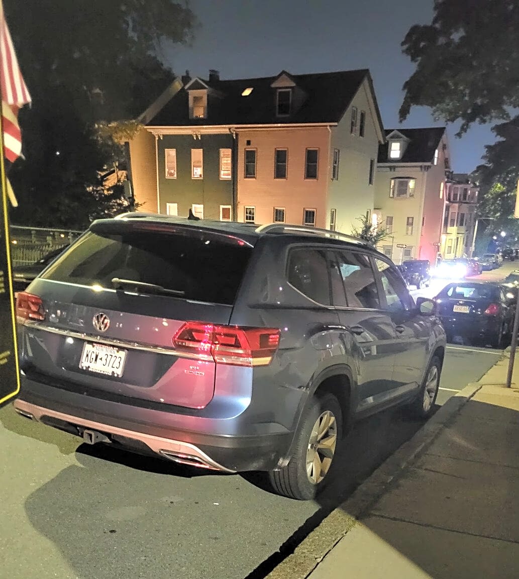 Image submitted with report