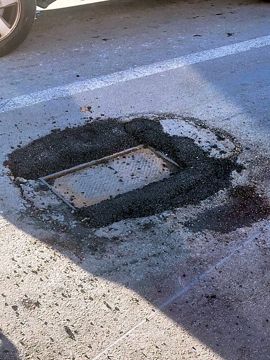 Image submitted with report