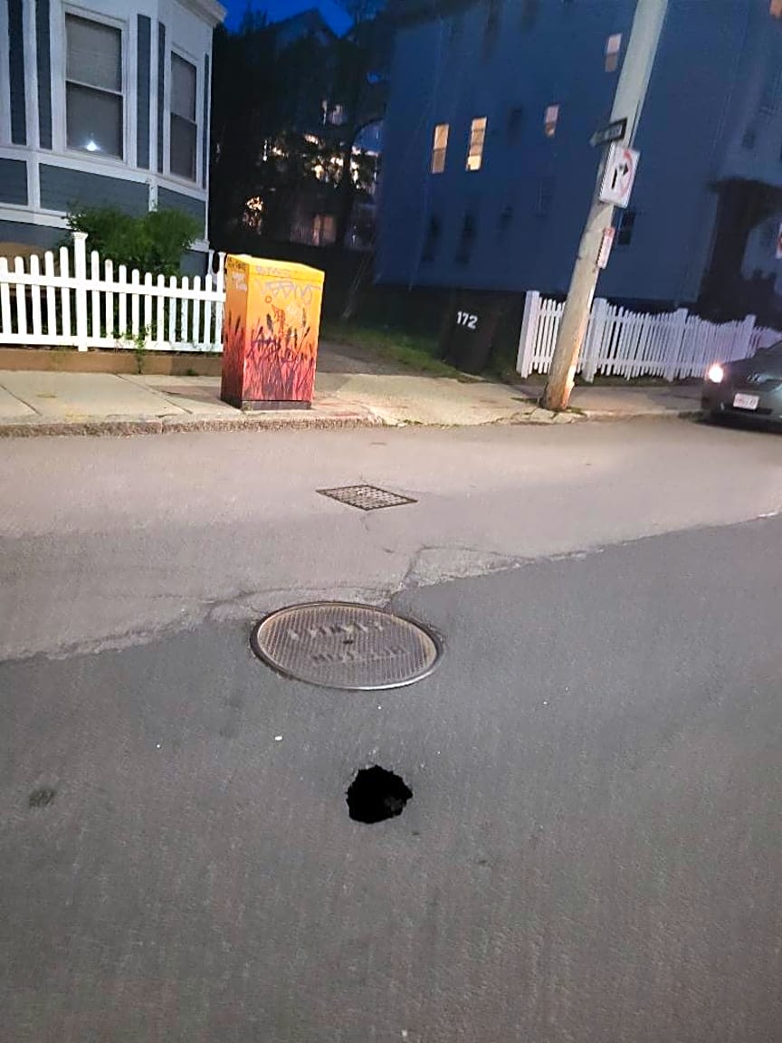 Image submitted with report