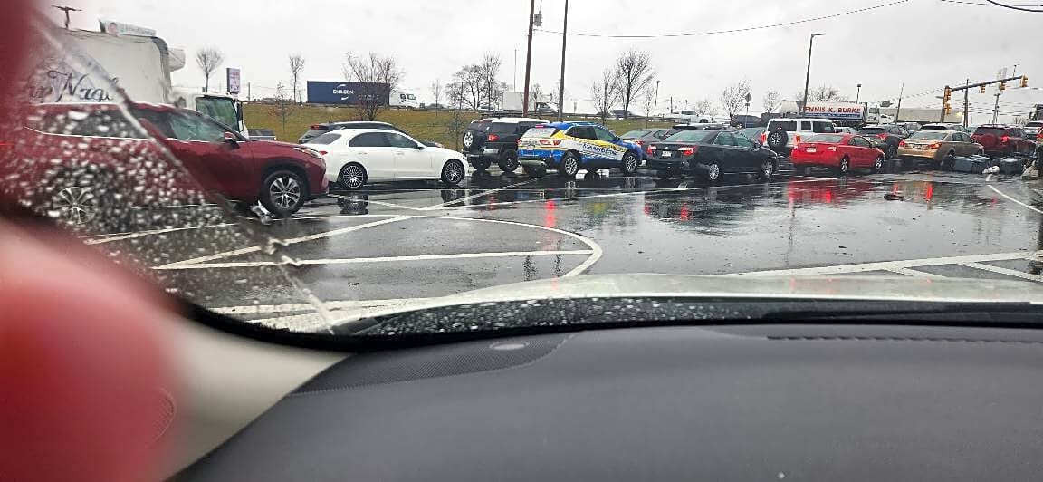 Image submitted with report