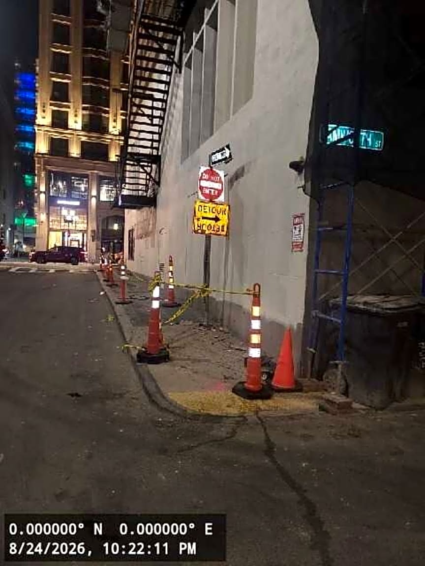 Image submitted with report