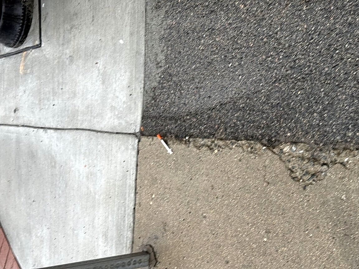 Image submitted with report