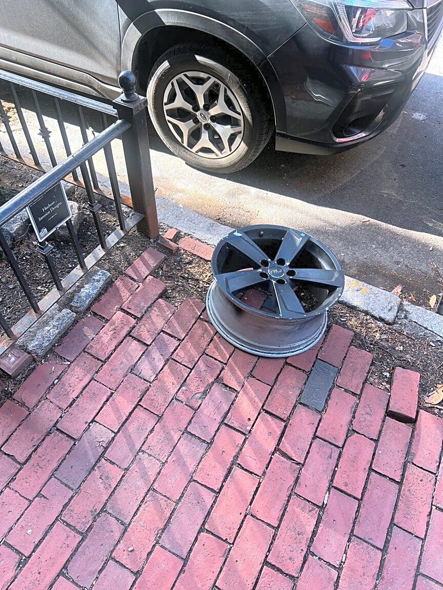 Image submitted with report