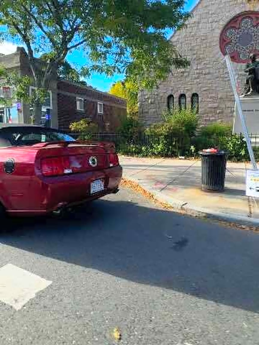 Image submitted with report