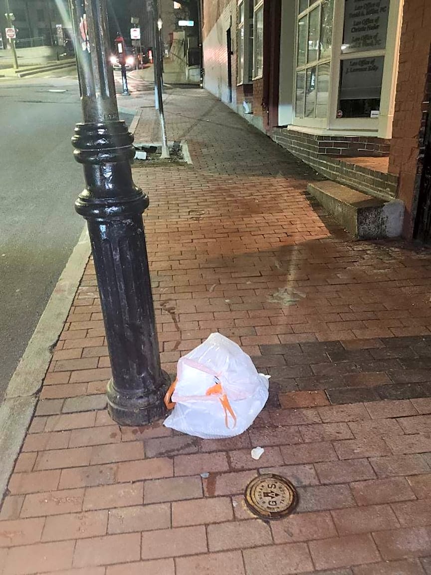 Image submitted with report