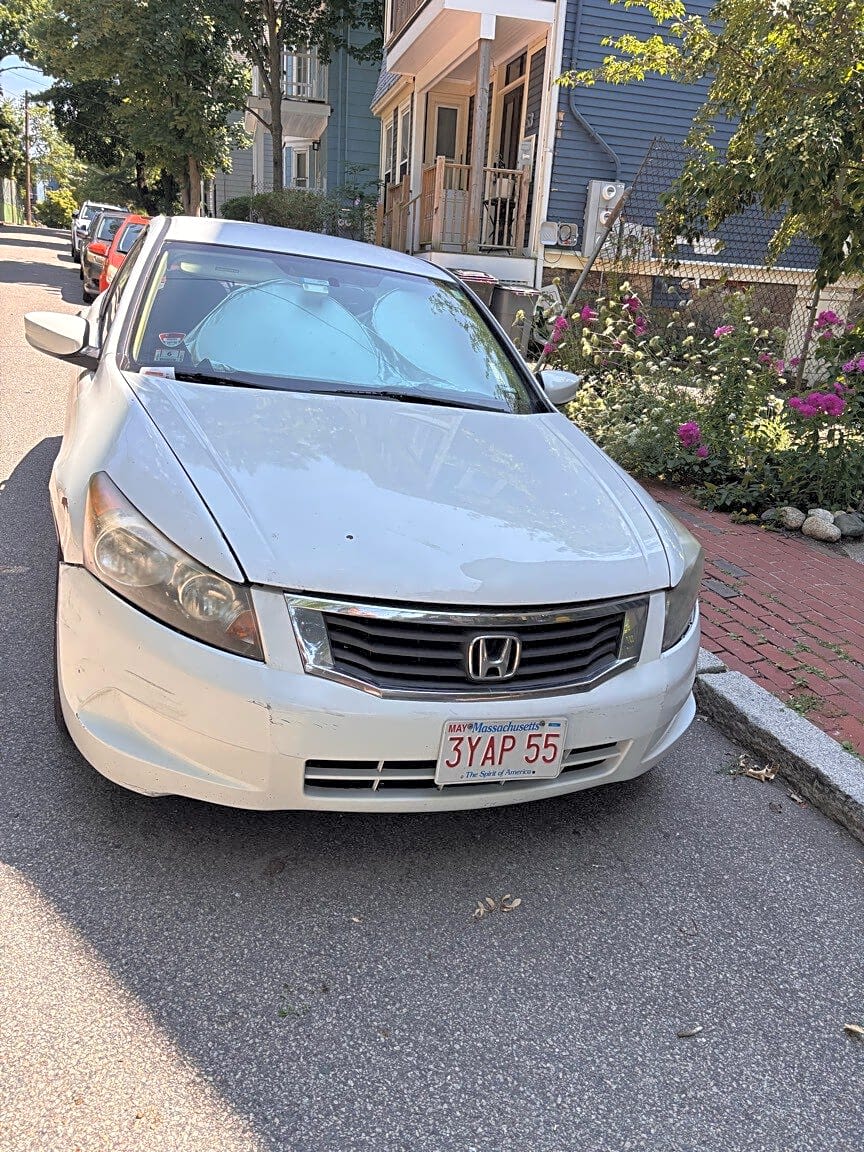 Image submitted with report
