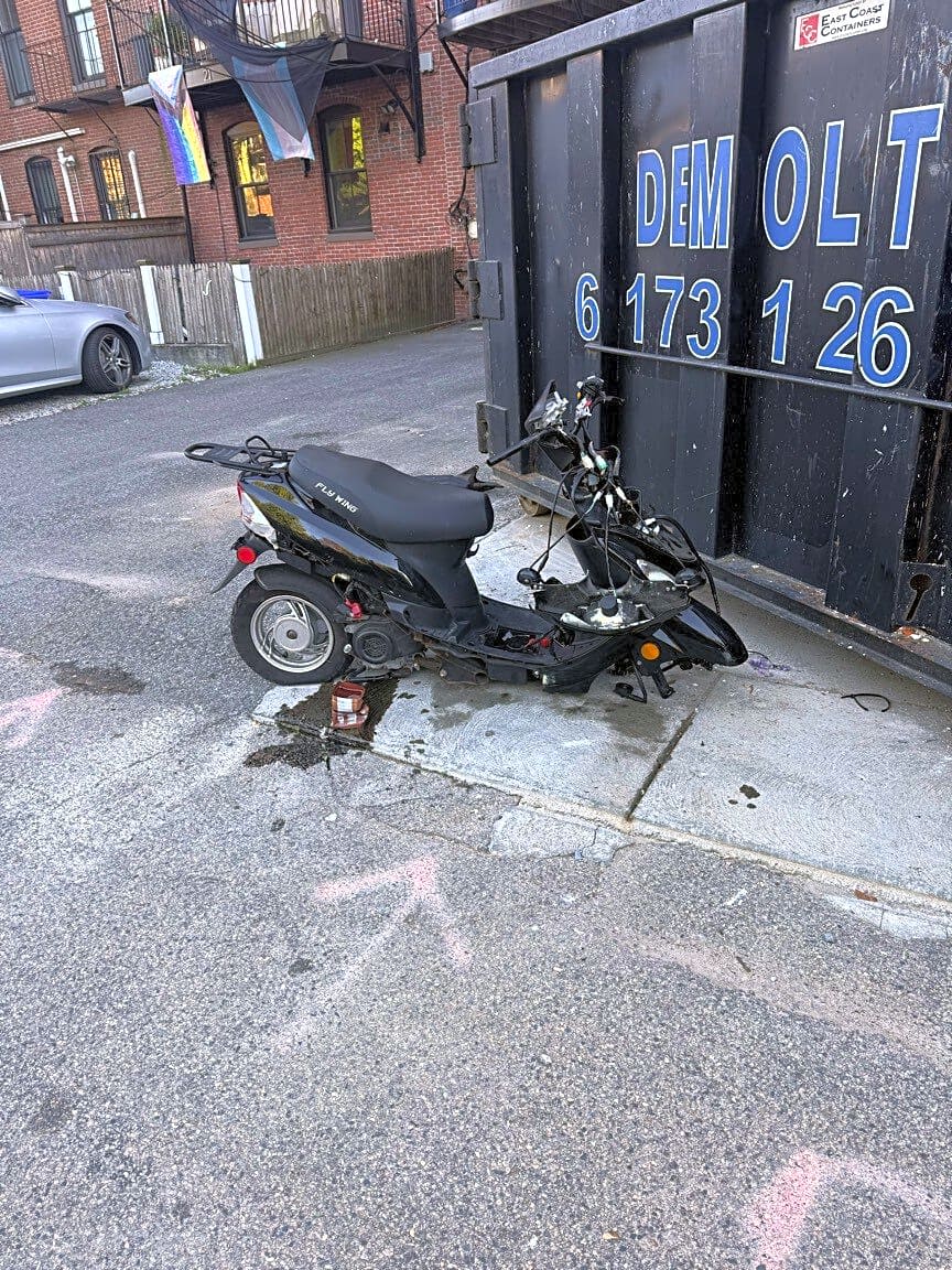 Image submitted with report