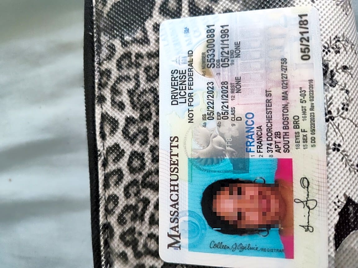 Image submitted with report