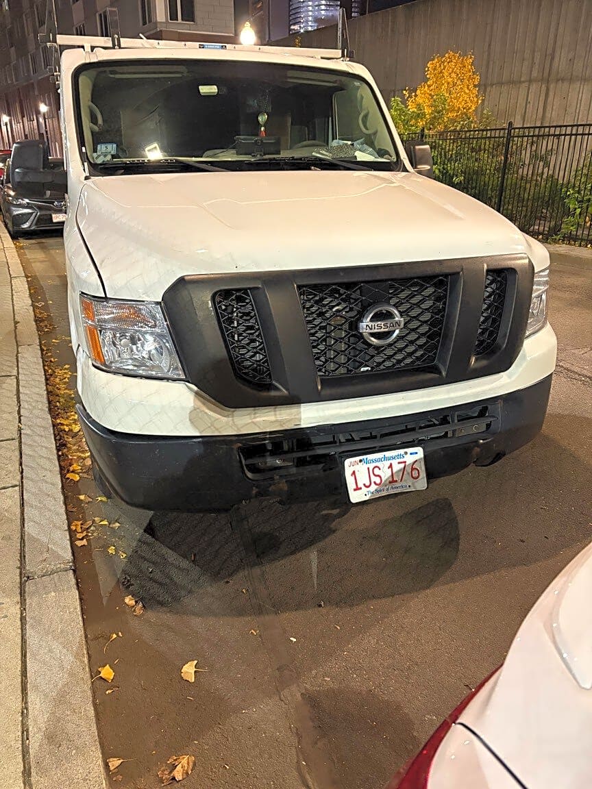 Image submitted with report