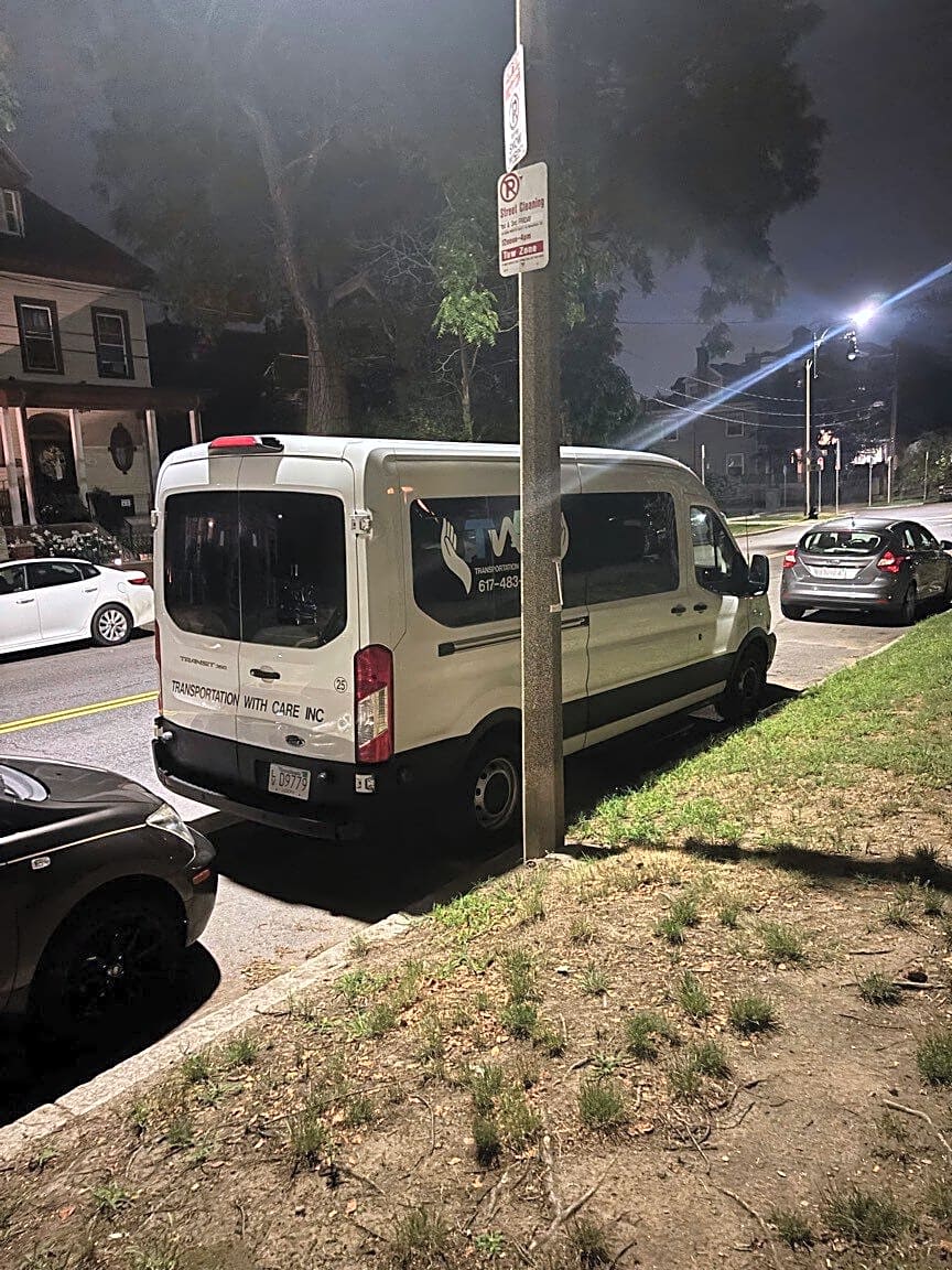 Image submitted with report