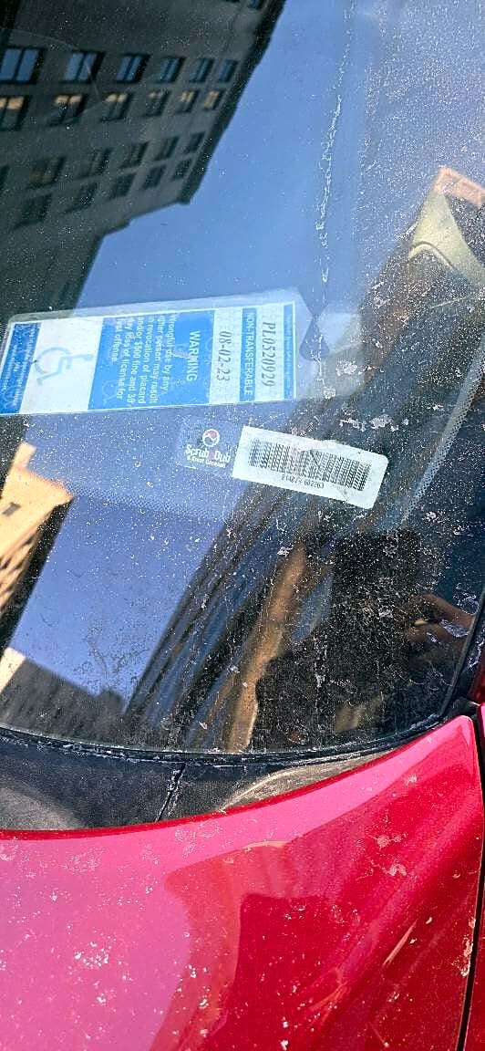 Image submitted with report