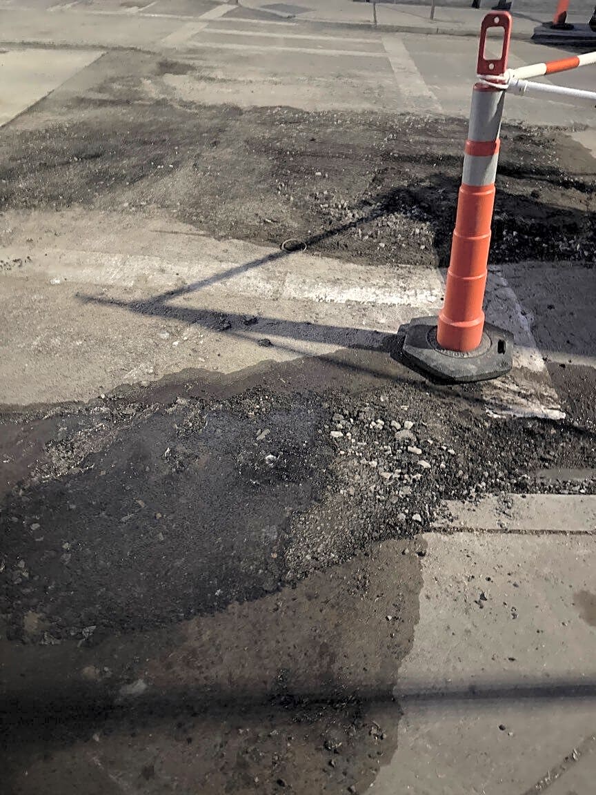 Image submitted with report