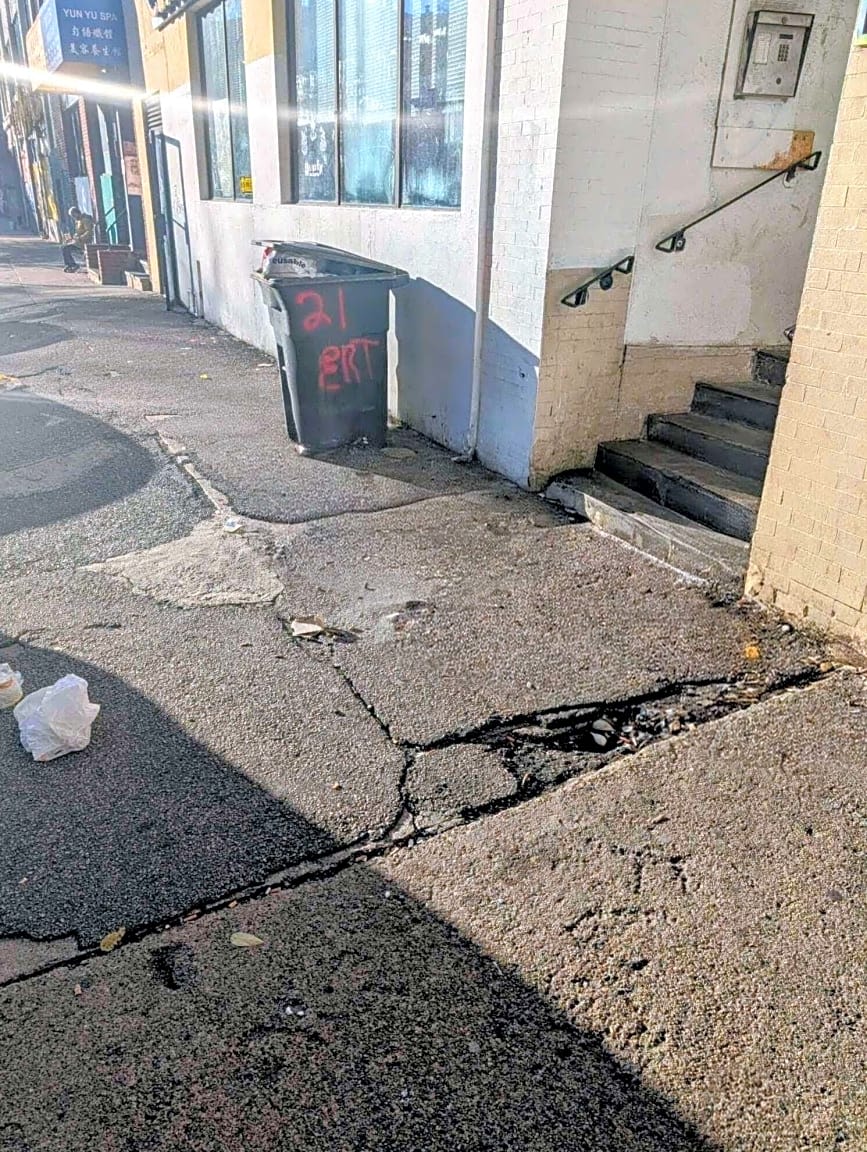 Image submitted with report