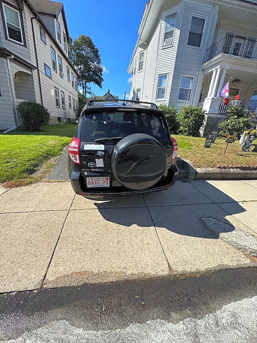 Image submitted with report