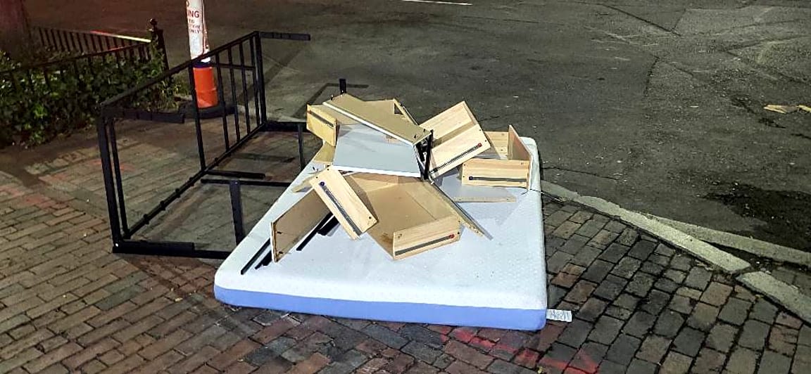 Image submitted with report