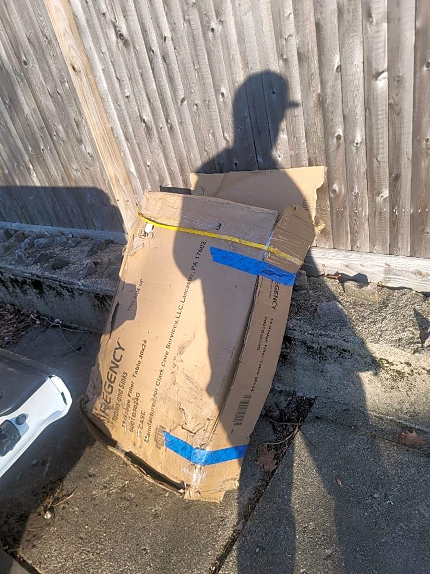 Image submitted with report