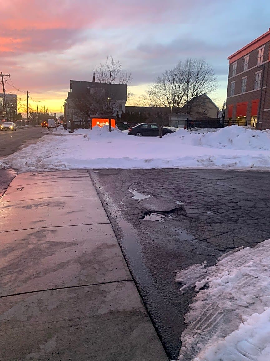 Image submitted with report