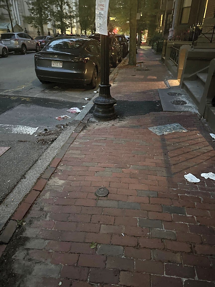 Image submitted with report