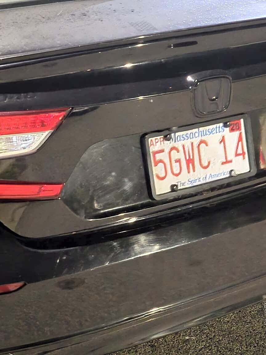 Image submitted with report