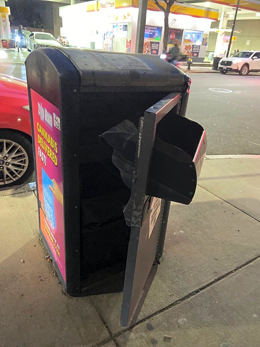 Image submitted with report