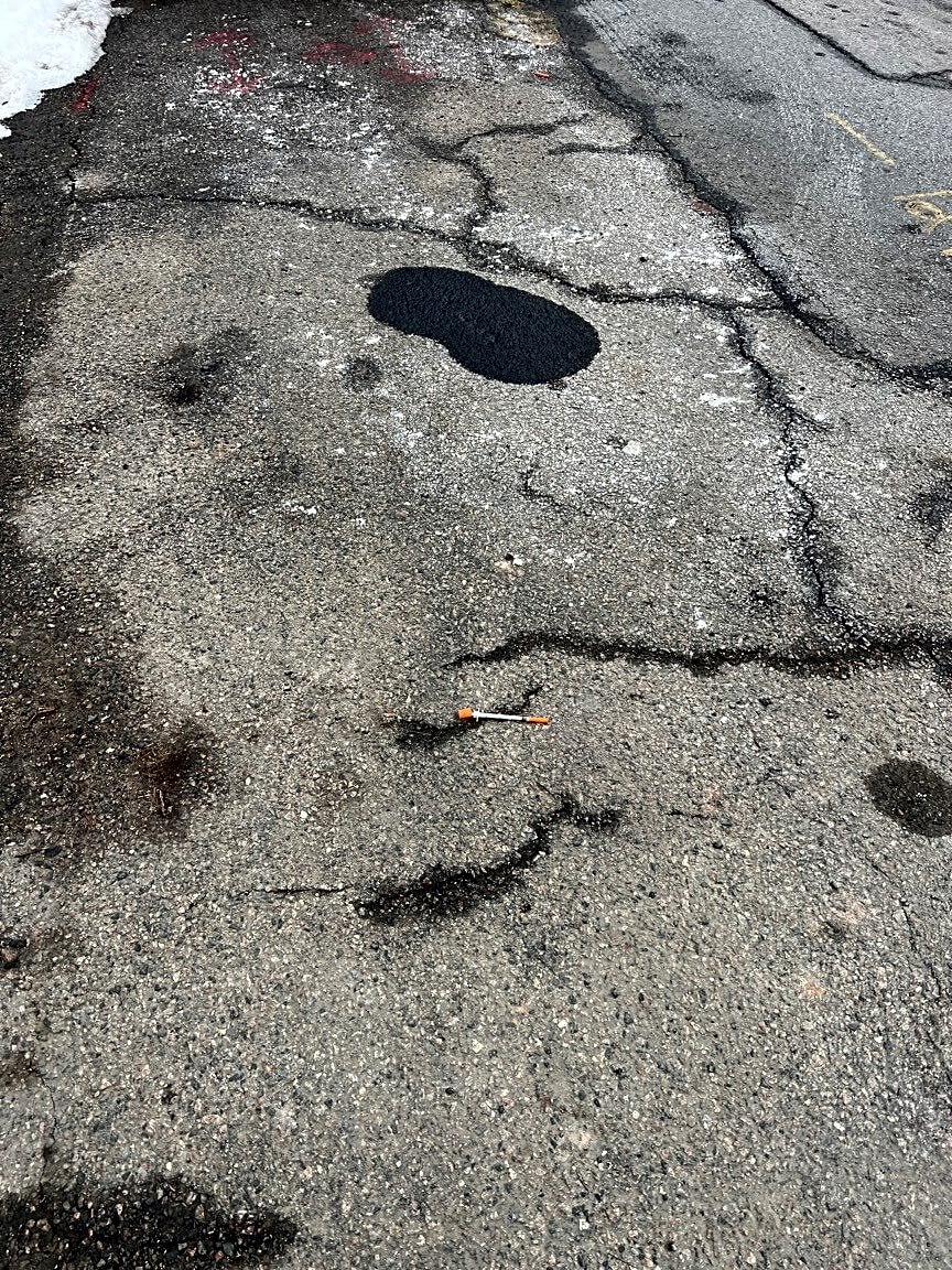 Image submitted with report