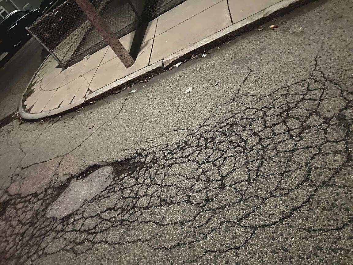 Image submitted with report