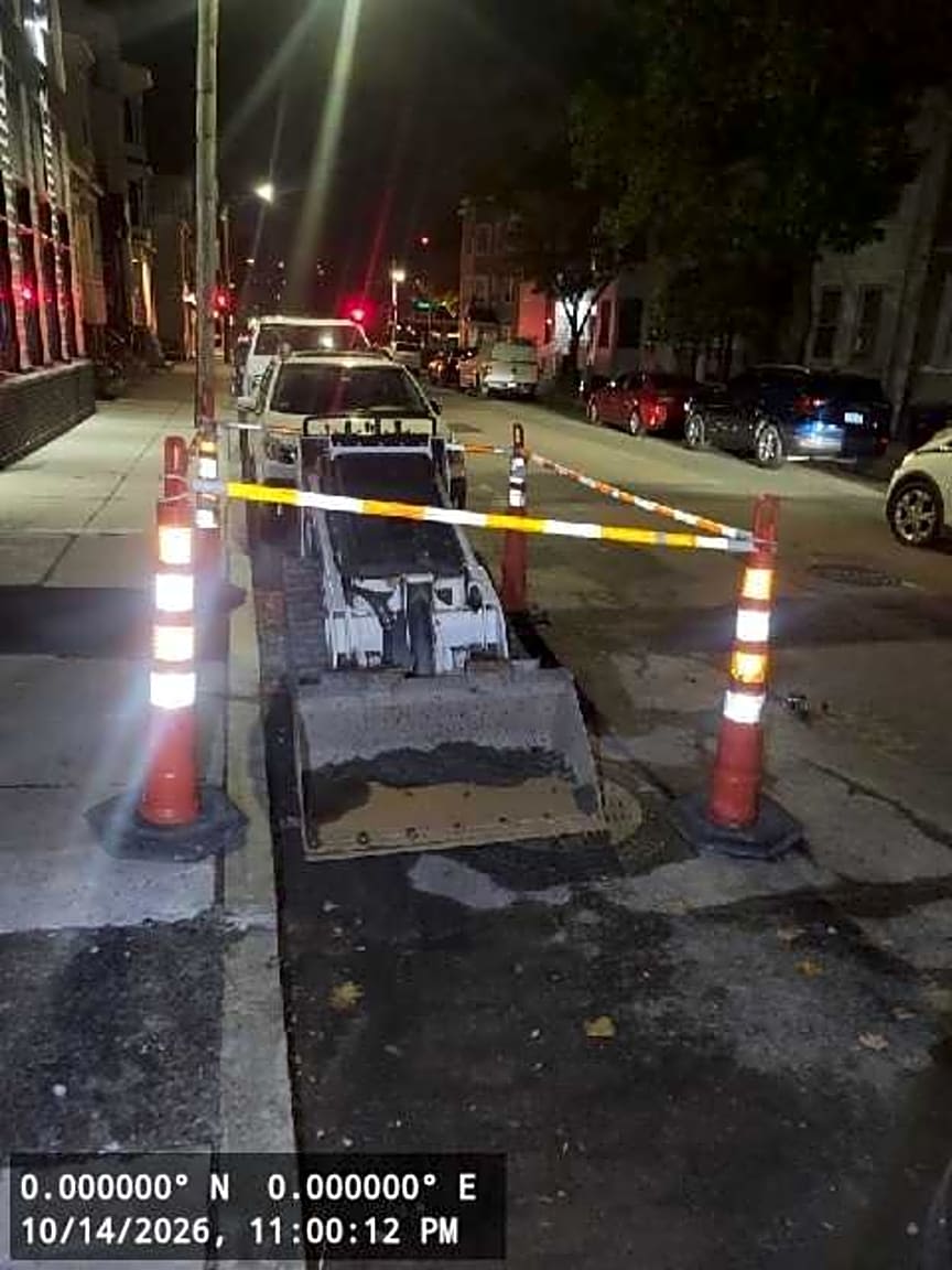 Image submitted with report